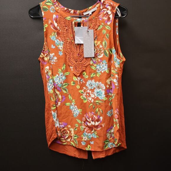 Daniel Rainn NWT Size M Cinnamon Tank Top Sleeveless Tunic - Picture 3 of 11